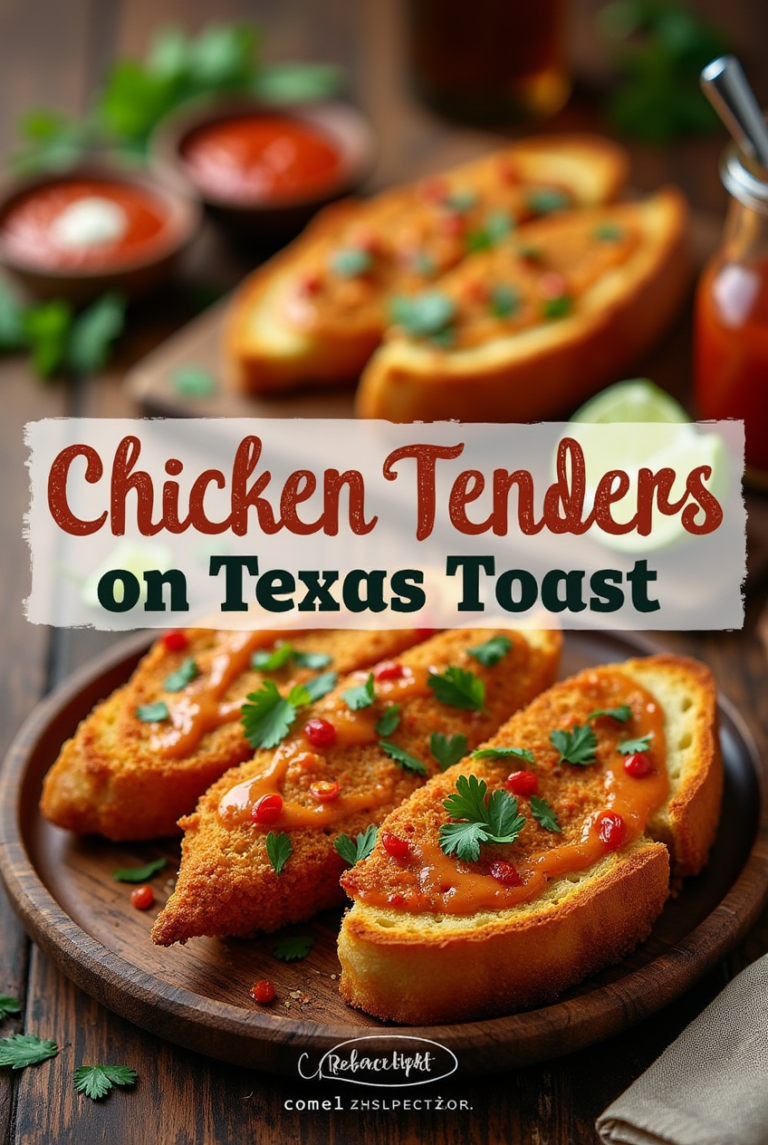 Perfect Chicken Tenders on Texas Toast Recipe
